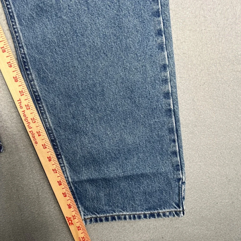 Carhartt Denim Jeans B18 STW Mens 46x32 (Fit 45x32) Traditional Fit Tapered Leg